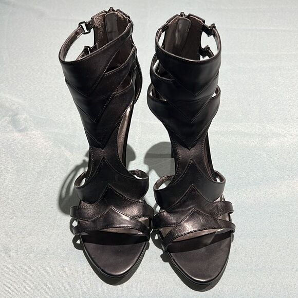 Guess GW Nimble gladiator heeled sandals Size 10M B48 - Picture 4 of 9
